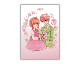 Syaoran x Sakura Cardcaptor Print (5x7)