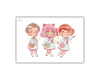 Spy x Family Kindergarten Print (4x6)