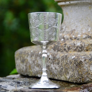 Small Silver Chalice - Silver Goblet -Altar Chalice - Ritual - Spell Work