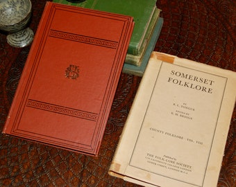 Somerset Folklore by R. L. Tongue Publishes 1965