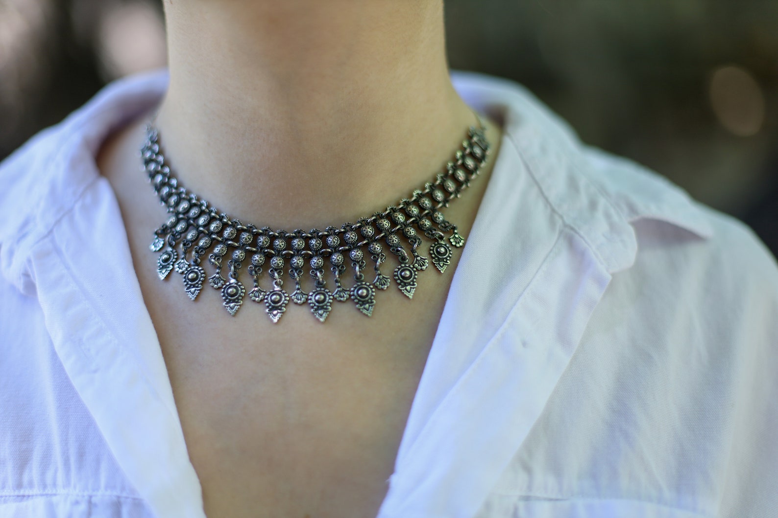 Armenian Jewelry Vintage Necklace Ethnic Necklacebig Etsy