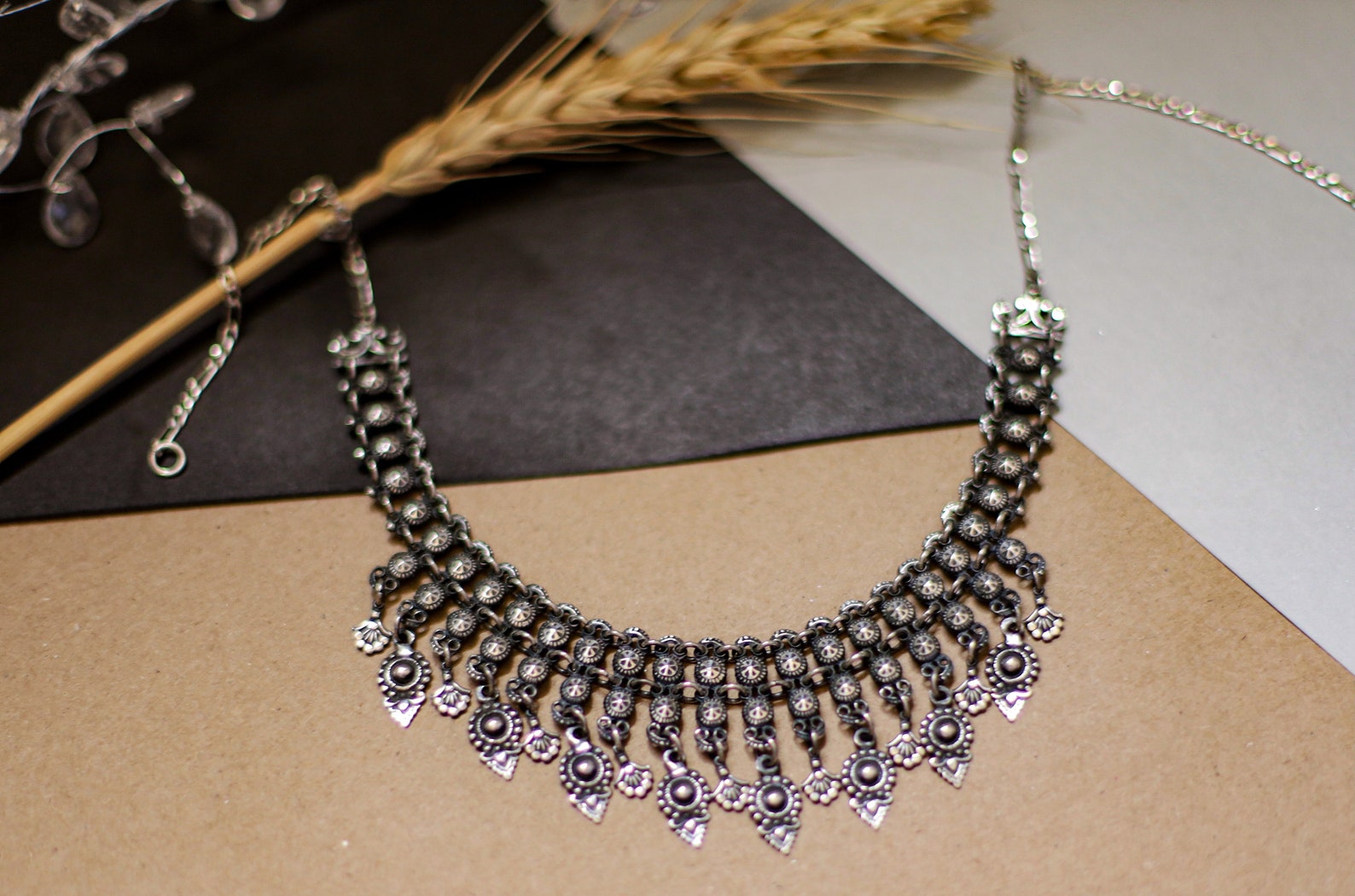 Armenian Jewelry Vintage Necklace Ethnic Necklacebig Etsy