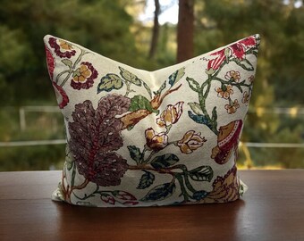 High end Luxury Italian Velvet Pillow Cover Floral Pillow Victorian Pillow Throw Pillow Handmadedecorative Designed Pillow Etsy