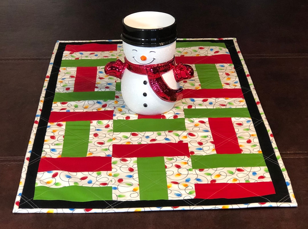 Come Outside Look at the Lights Table Runner Etsy