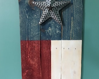 Porte-manteau avec drapeau du Texas