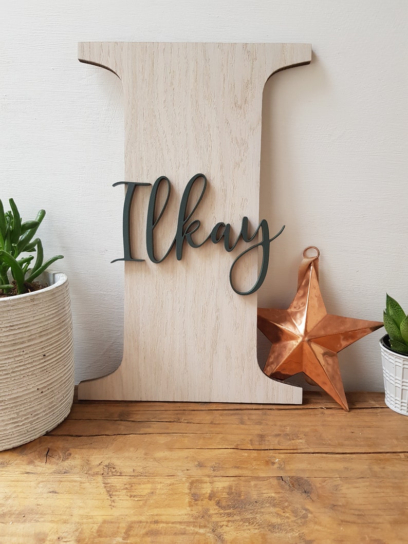 Nursery Decornursery Name Signnursery Wall Artbaby Name Etsy