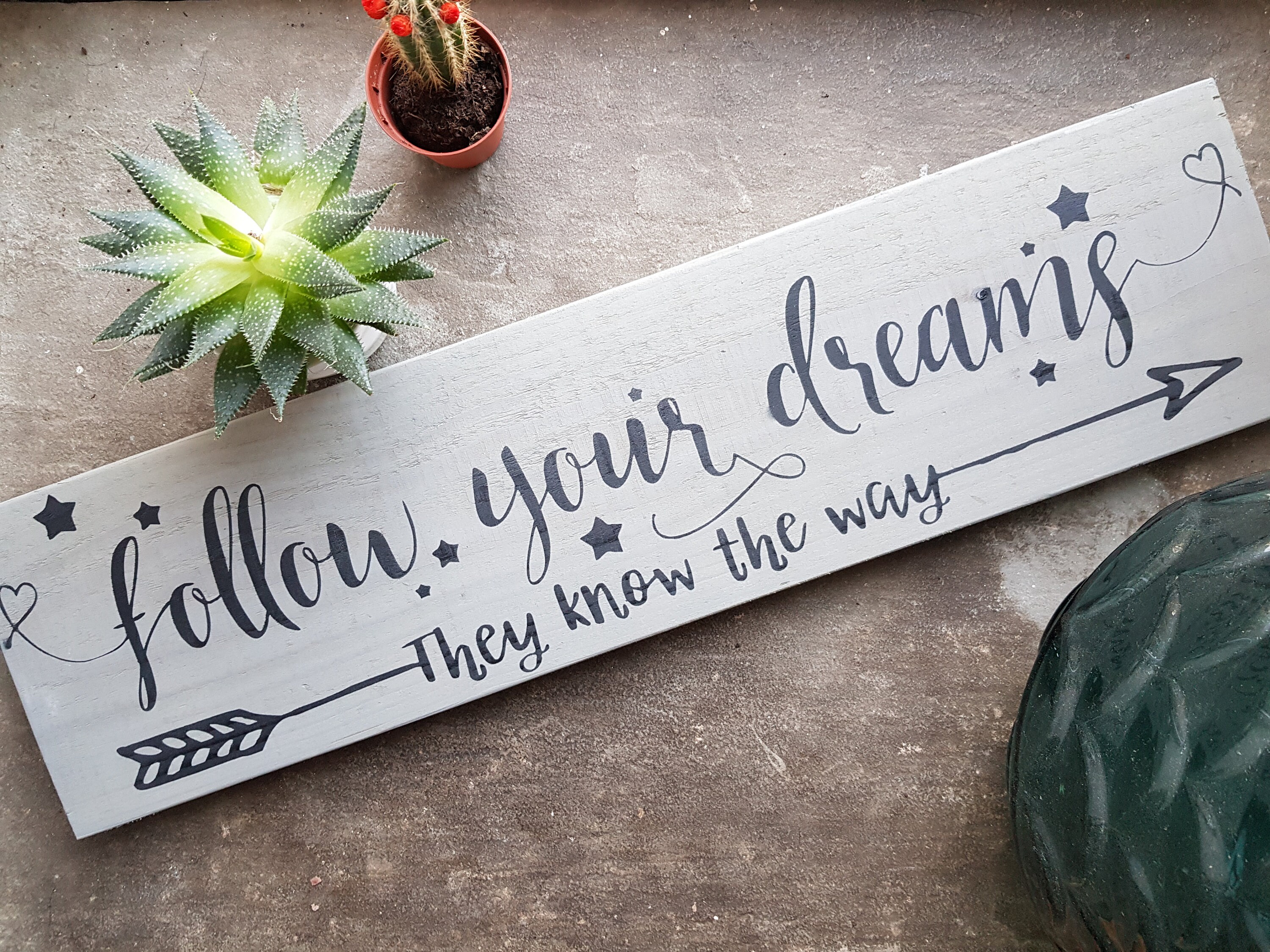 Wooden Wall Art Inspirational Sayings Rustic Decor-Inspirational-Quote-Farmhouse Sign-Wood | Etsy India