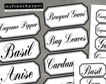 Printable label | Etsy