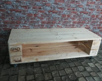 Lowboard "Wien" / TV cabinet made from pallets / pallet furniture
