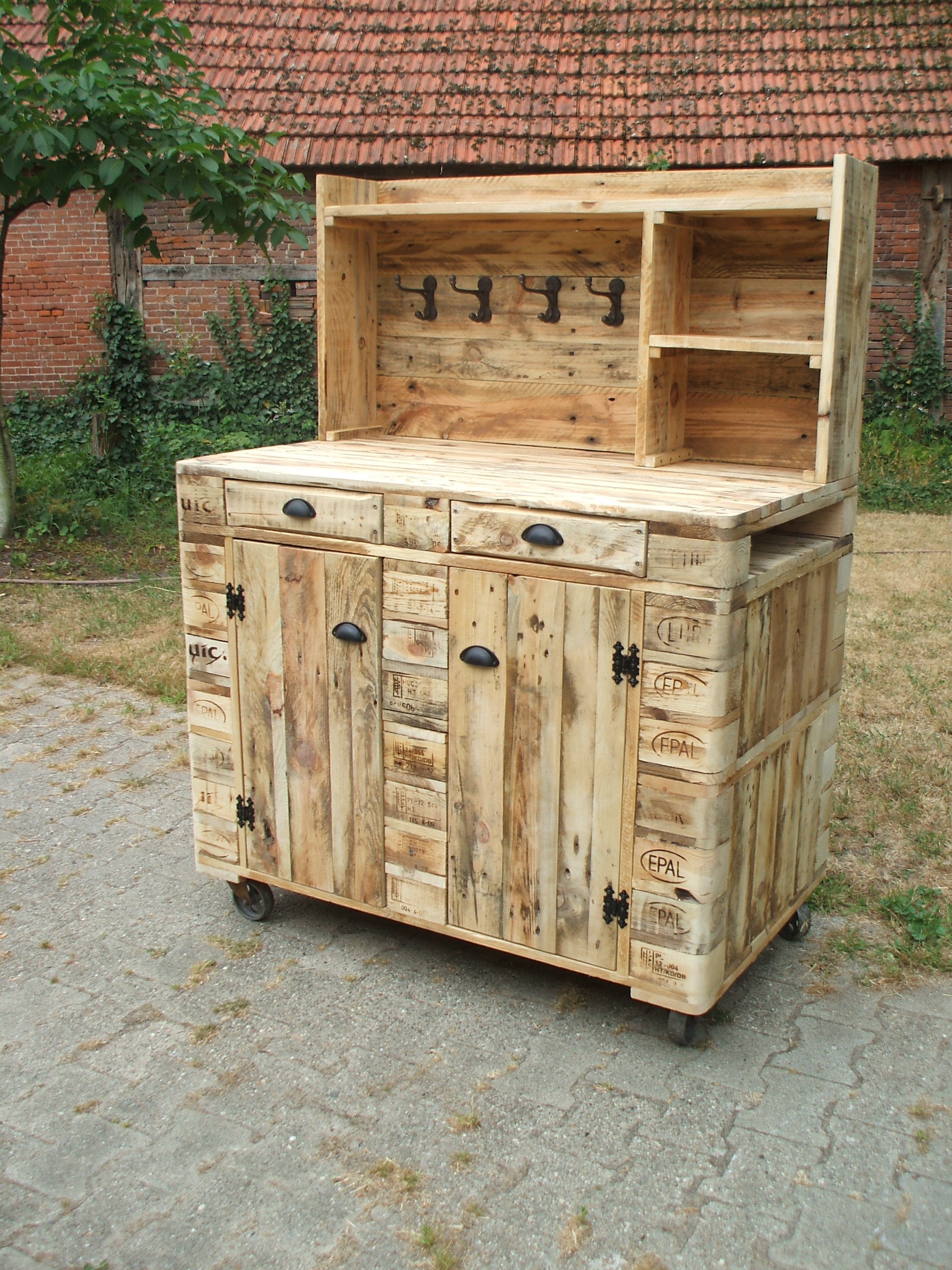 Planting Table Chest Of Drawers Buffet Cupboard Made Of
