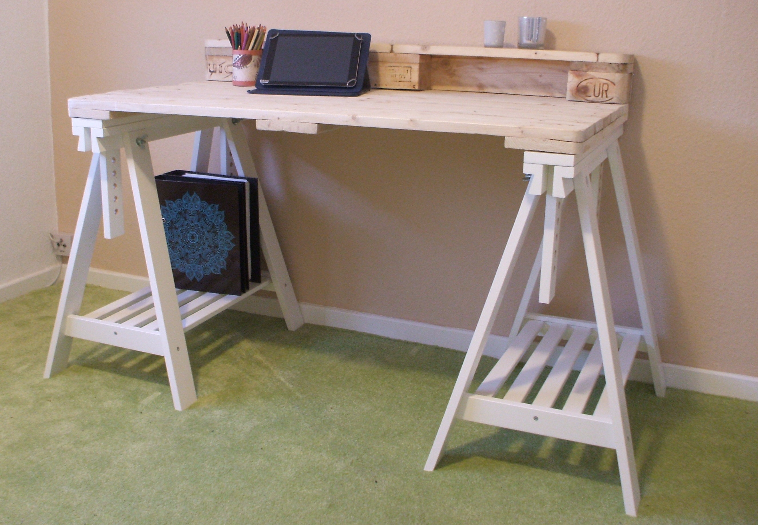 Desk Made Of Pallets