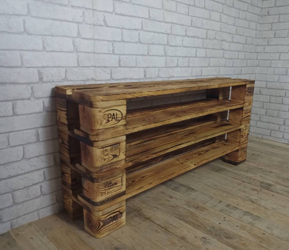 Fabriquer Un Meuble A Chaussure Avec Des Palettes Porte-chaussures Esterfeld avec 4 étages de palettes / - Etsy France