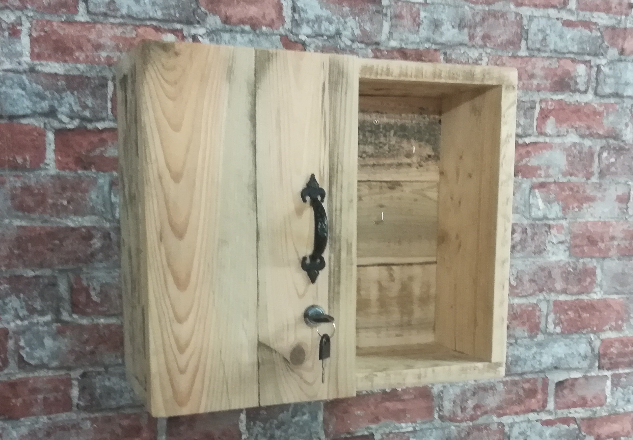 Key Box Key Cabinets Made Of Pallet Wood