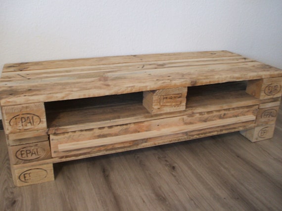 Goede Lowboard Berlin/TV kast gemaakt van pallets/pallet | Etsy VS-82