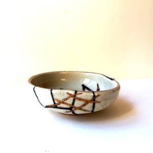 Japanese gres glass original Japanese Kintsugi, urushi lacquer, pure gold powder