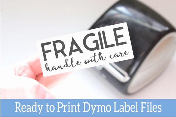 Fragile Handle With Care Ready To Print Packaging Stickers Etsy