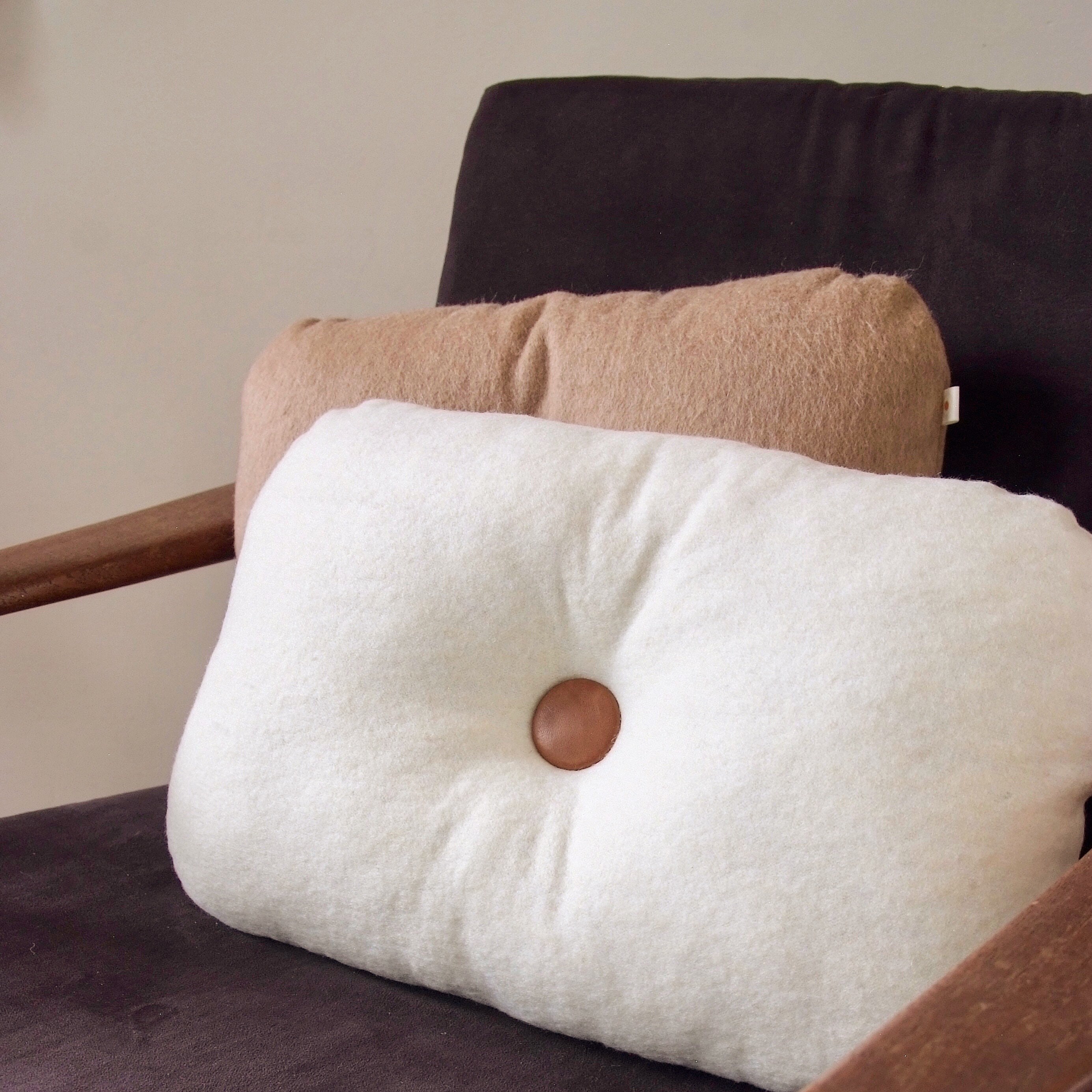 Minimalist and Decorative Handmade Cushion in Rectangular France With ...