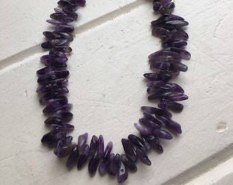 Amethyst necklace