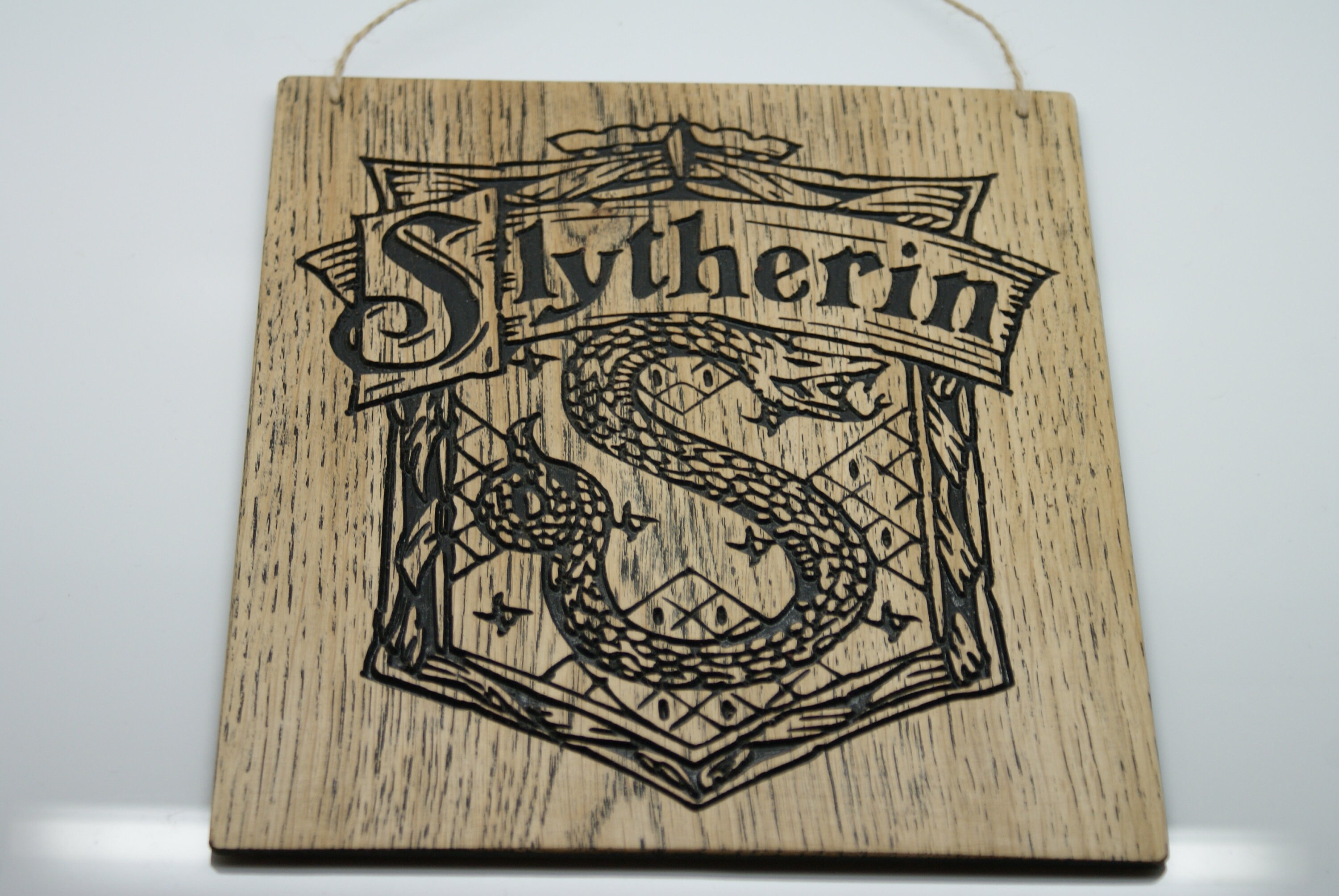 Slytherin Sign Harry Potter Wooden Sign New House Harry - Etsy