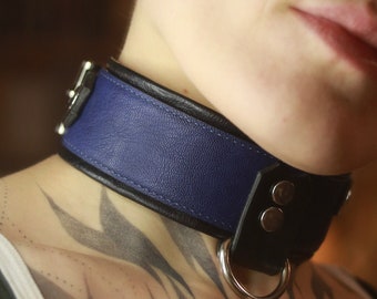 Double Layered Custom Collar! with custom engraving: made from recycled materials!