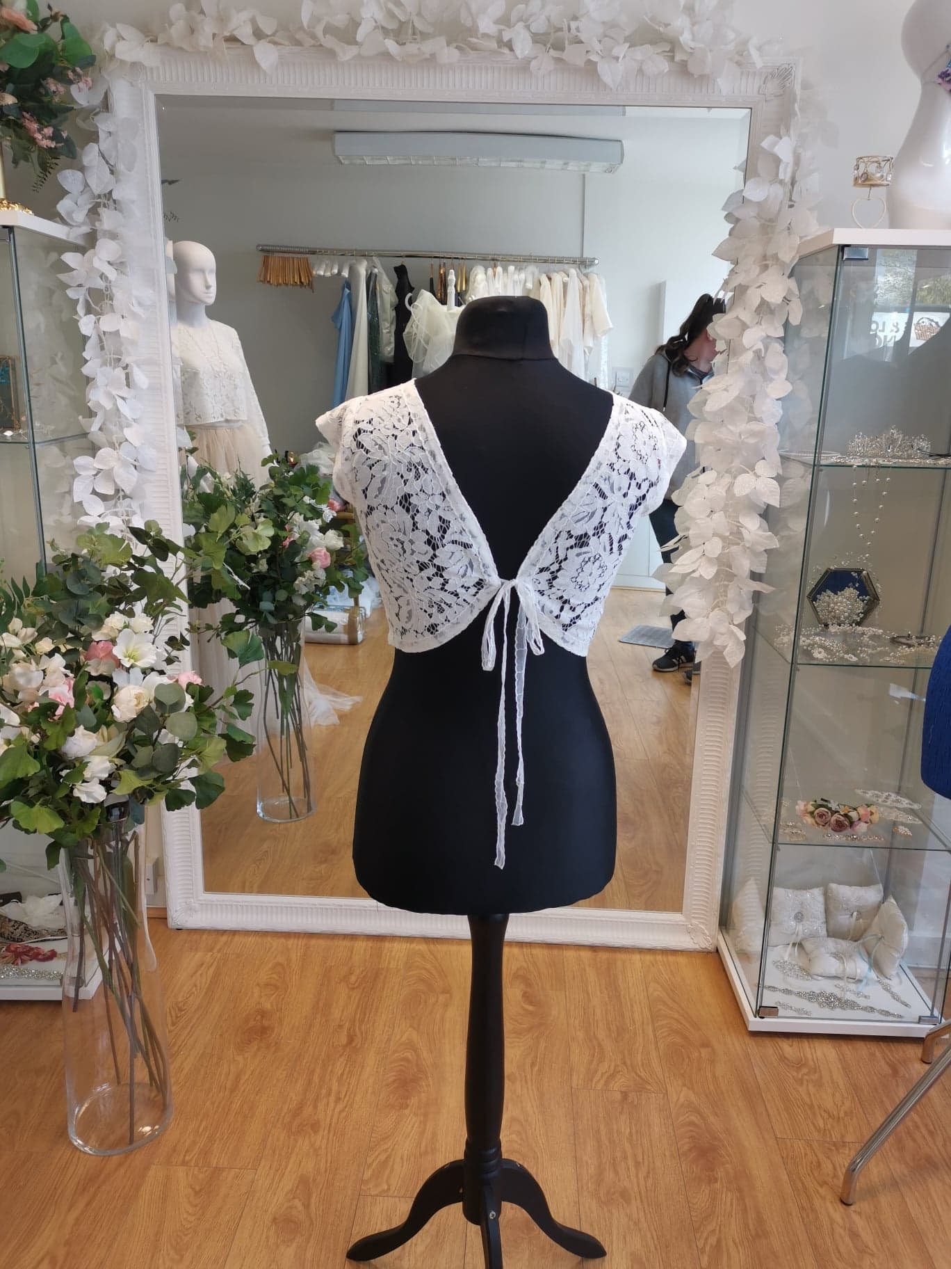 Bridal Lace Jacket Etsy UK