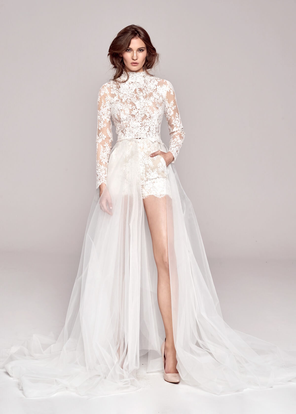 RITA Separates Tulle Over Skirt Full Length Tutu Detachable Wedding RITA Separates Tulle Over Skirt Full Length Tutu Detachable Wedding