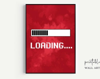 Gaming-Wandkunst, Videospiel-Druck, Gaming-Raum-Dekor, druckbare Wandkunst, Videospiel-Party, Videospiel-Poster, Gaming-Dekor, digital