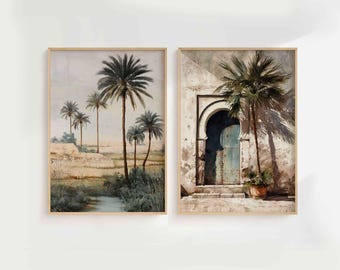 Moroccan Wall Art, Oriental Art, Moroccan Prints Digital, Moroccan Door, Marrakech Art, Vintage Mediterranean, Moroccan Decor Download