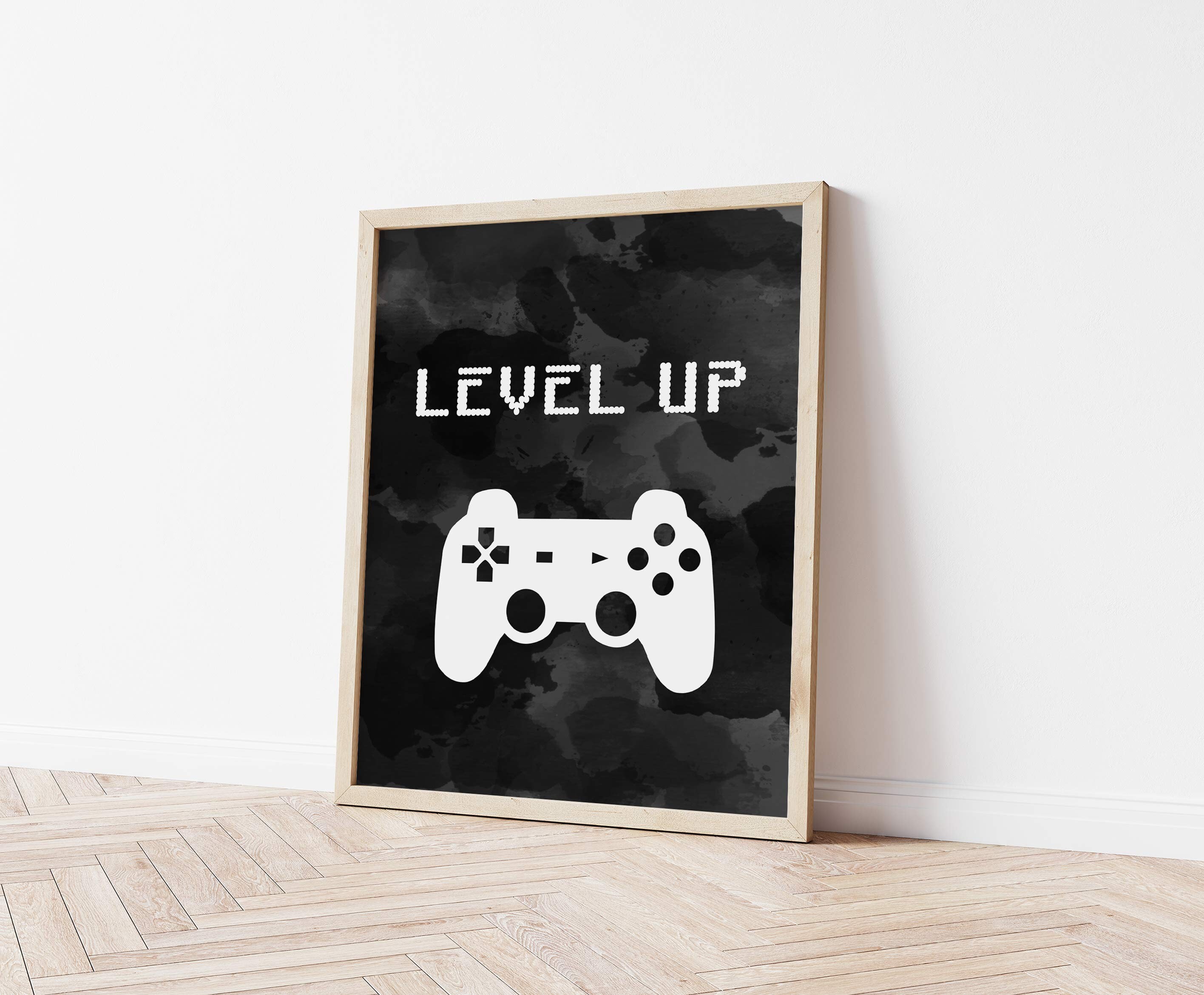 Video Game Wall Art Gaming Room Decor Video Game Print Etsy España