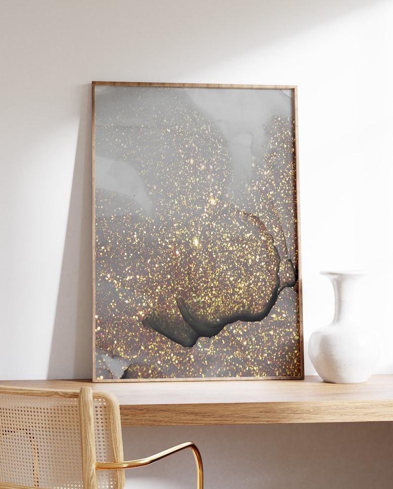 Gray Wall Art Set Modern Neutral Wall Art Set of 2 Grey and Etsy