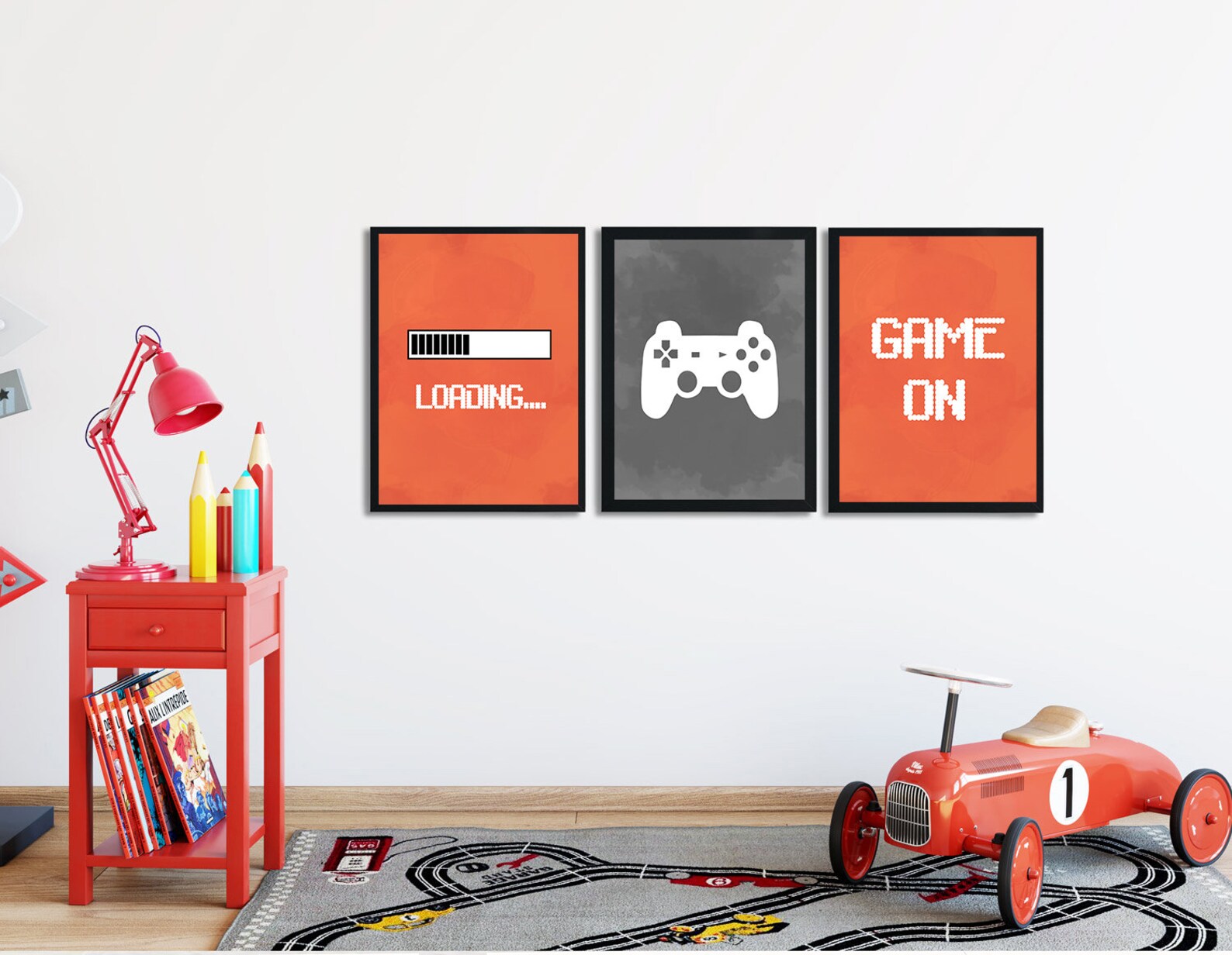 Gaming Decor Video Game Wall Art Gaming Prints Set of 3 Etsy
