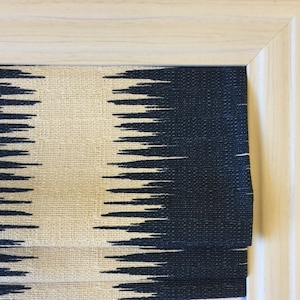 Custom Roman Shade in Jiri Navy