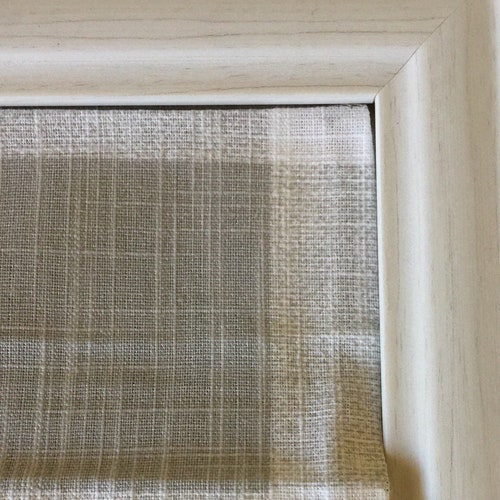 Custom Roman Shade in Buffalo Check French Grey and White Etsy