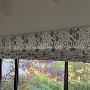Schumacher Khilana Custom Roman Shade - Etsy