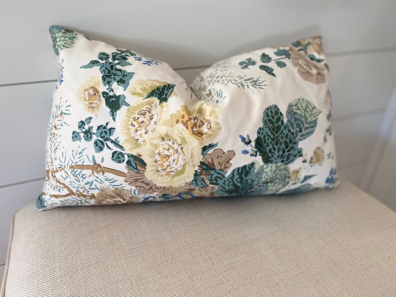 Lee Jofa Althea Citron /FloralPillow Cover/Designer Pillow/ Decorative Throw shops Pillow/ Pillow Case with Zipper