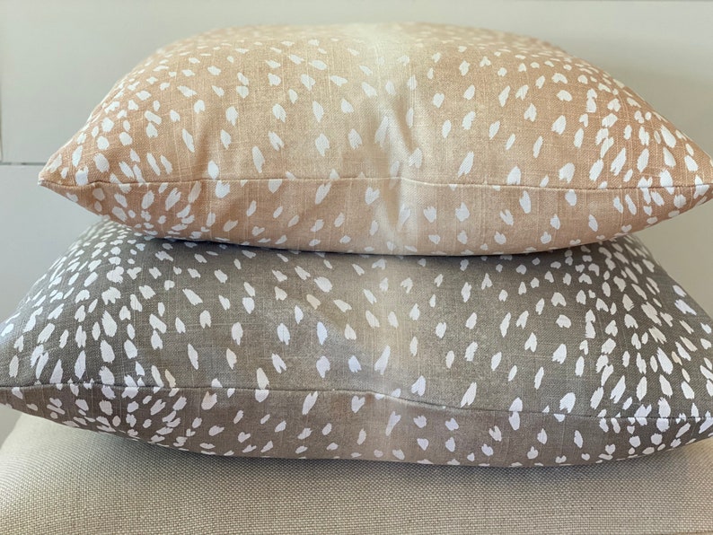 Vern Yip Antelope Pillow Cover in Navy Blue/designer Pillow/ Etsy