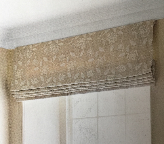 Make your own Roman Shade with our Easy to use Roman Shade Kit Etsy