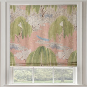 NEW Thibaut Willow Tree Roman Shade