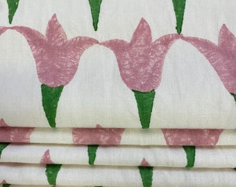 Schumacher Tulip Molly Mahon Custom Roman Shade