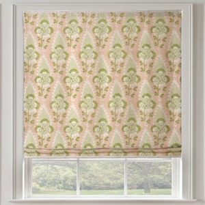 Anna French Cornwall Blush Roman Shade also available in various colors