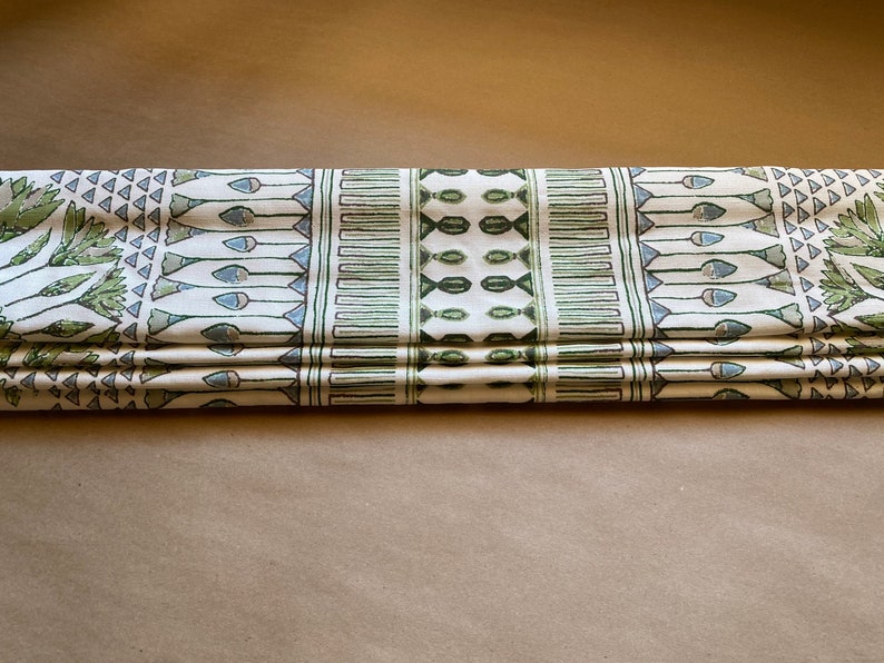 Anna French Cairo örngott: Grönt och vitt designerprydnadskudde bild 8