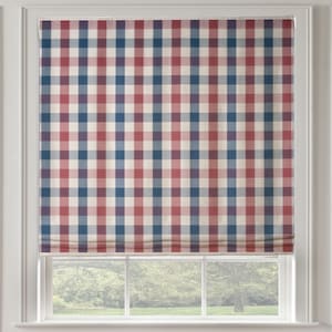 Thibaut Saybrook Check Roman Shade