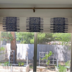 Thibaut Javanese Stripe Roman Shade
