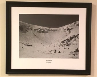 SPECIAL Tuckerman’s Spring Skiing 20x24 framed and magnet