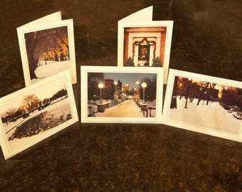 Pre Holiday Boston Christmas Cards 30 5 x 7