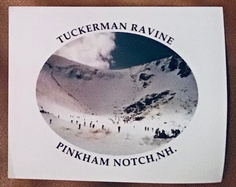 Stickers Tuckerman Ravine and Old Man Mtn.