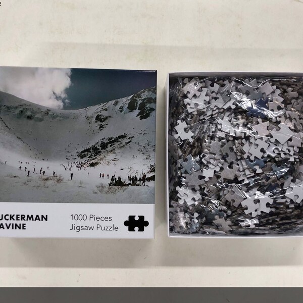 Tuckermans Ravine Puzzle Etsy