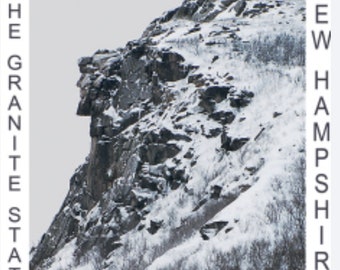 Old Man of the Mountain titled 18x24