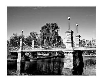 The Haffenreffer Bridge BOSTON  B&W