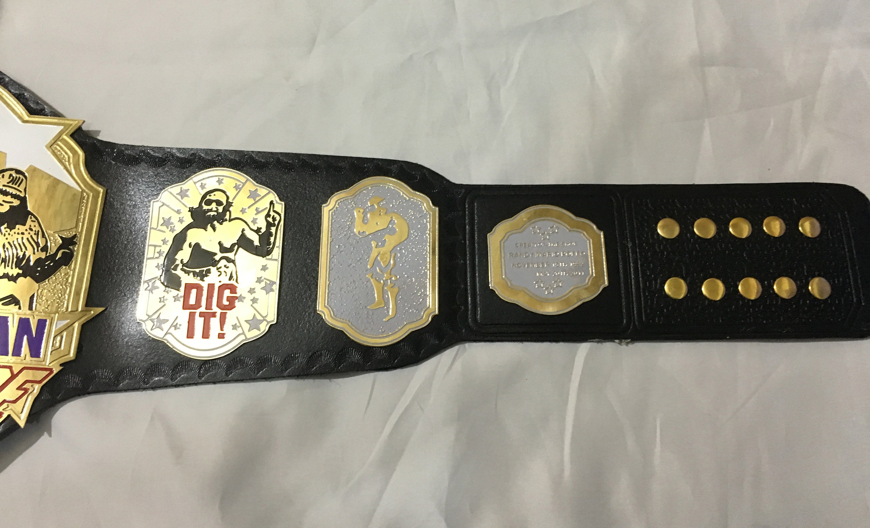 WWE Macho Man Championship Belt Etsy